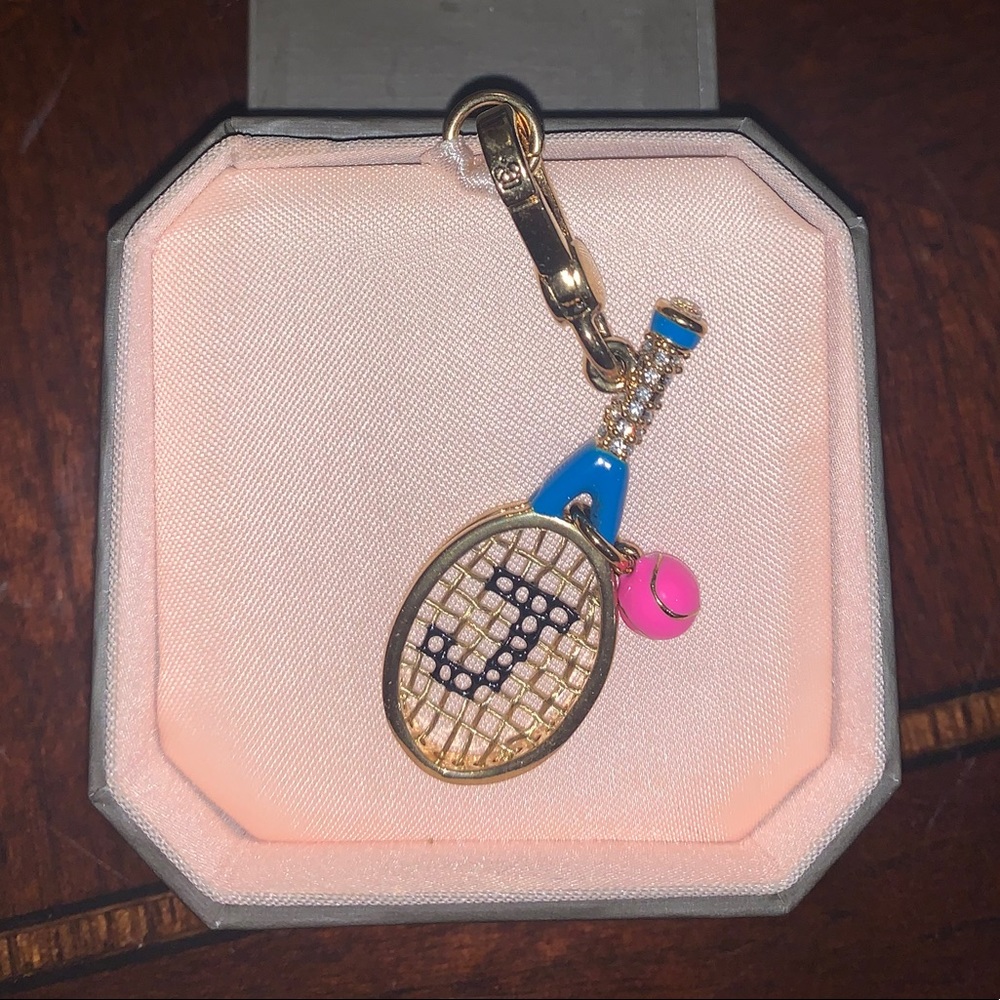 Juicy Couture Tennis Racket & Ball Charm